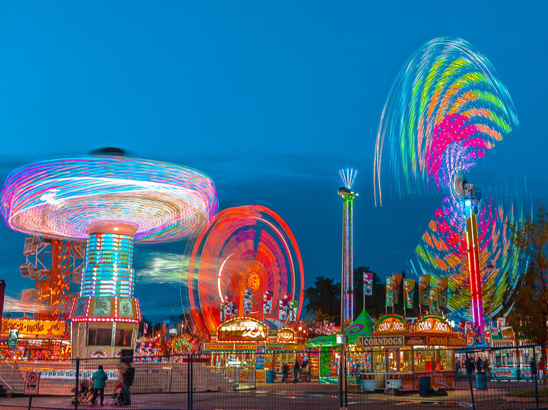 Fair at Twilight by Stino Scaletta